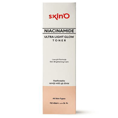 SkinO Ultra Light Glow Brightening Toner with Niacinamide 100ml