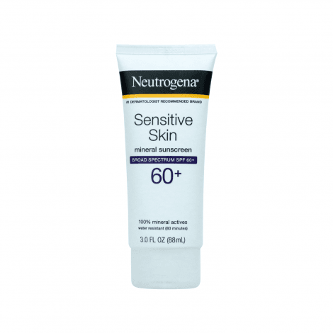 Neutrogena Sensitive Skin Mineral Shunscreen SPF60+ 88ml