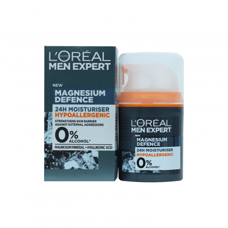 Loreal Men Expert Magnesium Defence Hypoallergenic Moisturiser 50ml