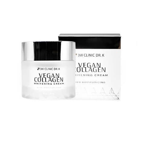 3W Clinic DR.K Vegan Collagen Whitening Cream 55g