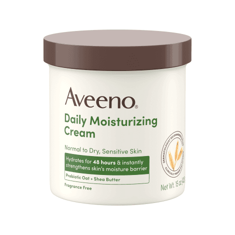 Aveeno Daily Moisturizing Cream for Normal to Dry, Sensitive Skin 425g