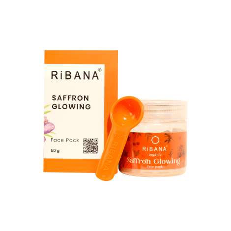 Ribana Saffron Glowing Face Pack 50g