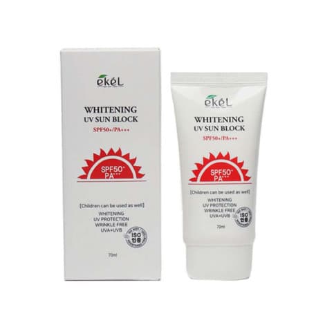 Ekel Whitening UV Sun Block SPF50+ Pa+++ 70ml