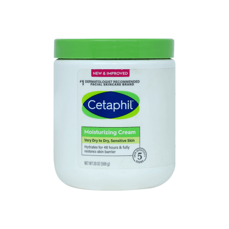 Cetaphil Moisturising Cream Very Dry to Dry, Sensitive Skin 566g