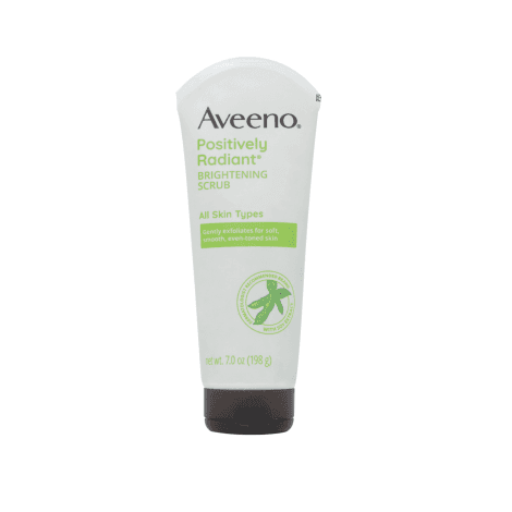 Aveeno Positively Radiant Brightening Scrub 198g