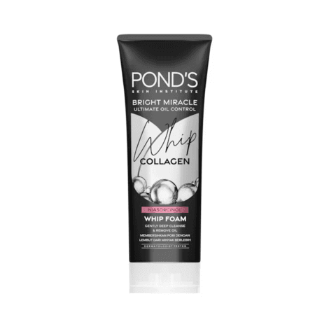 Pond's Bright Miracle Oil Control Whip Collagen Whip Foam 100g