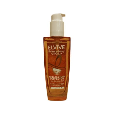 Loreal Elvive Extraordinary Oil Coco Miracle Hair Perfector For Fine, Dry Hair 100ml