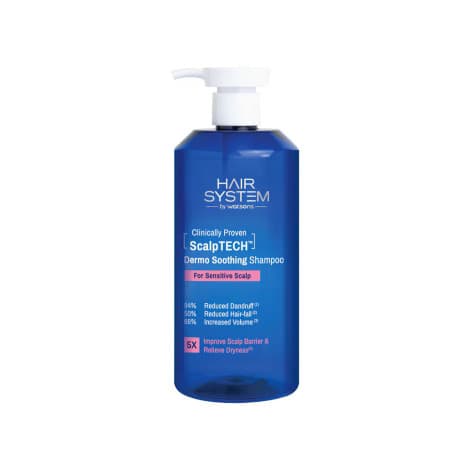 Hair System by Watsons Scalp Tech Dermo Soothing Shampoo 500ml