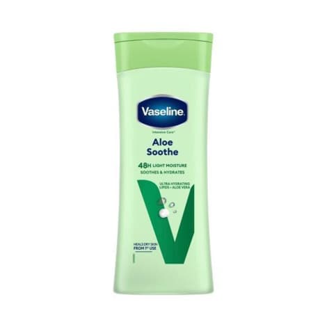 Vaseline Intensive Care Aloe Soothe 48H Light Moisture Body Lotion 400ml