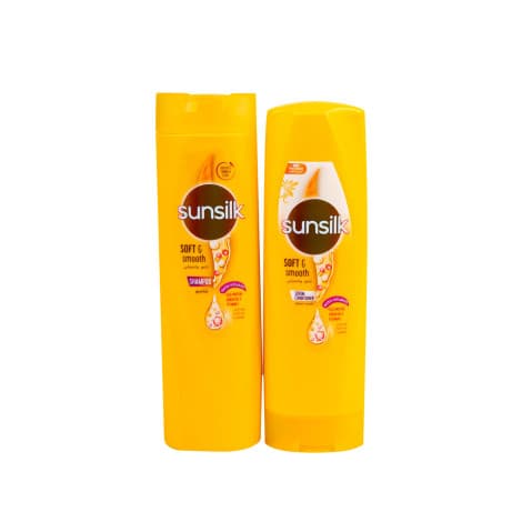 Sunsilk Soft & Smooth Shampoo 400ml + Conditioner 320ml Combo Pack