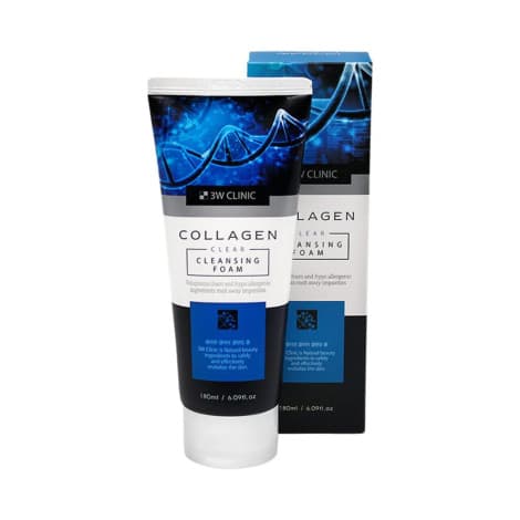 3W Clinic Collagen Clear Cleansing Foam 180ml