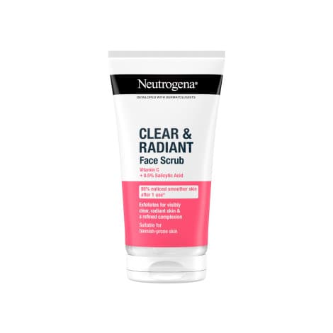 Neutrogena Clear & Radiant Face Scrub 150ml