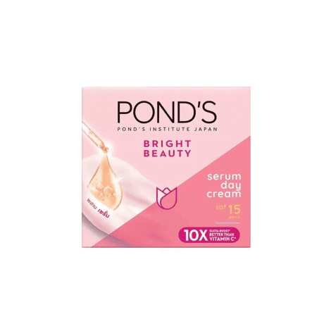 Pond's Bright Beauty Serum Day Cream SPF15+ 50g