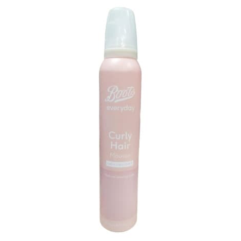 Boots Everyday Curly Hair Mousse Lightweight 200ml