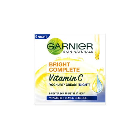 Garnier Bright Complete Vitamin C Yoghurt Cream Night 40g