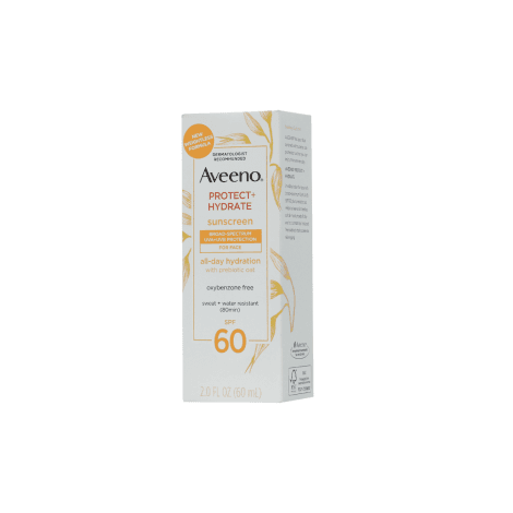 Aveeno Protect+ Hydrate All Day Hydration Sunscreen SPF60 60ml