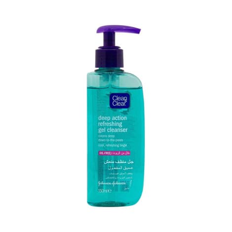 Clean & Clear Deep Action Refreshing Gel Cleanser 150ml