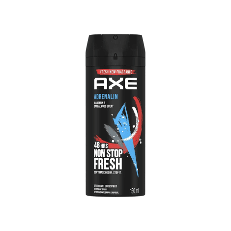 Axe Adrenalin 48H Non Stop Fresh Deodorant Body Spray 150ml