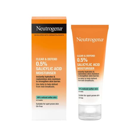 Neutrogena Clear & Defend 0.5% Salicylic Acid Moisturiser 50ml