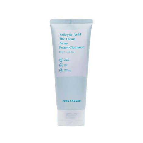 Pure Ground Salicylic Acid The Clean Acne Foam Cleanser 150ml