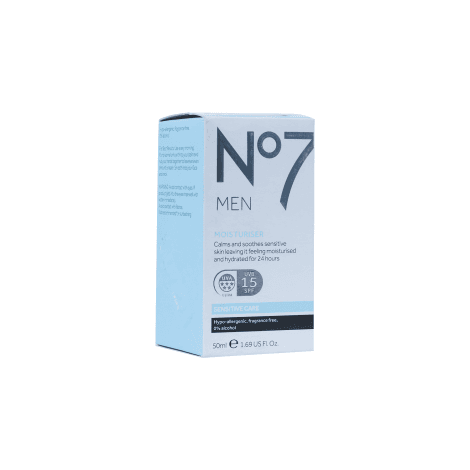Boots No7 Men Moisturiser UVB SPF15 50ml