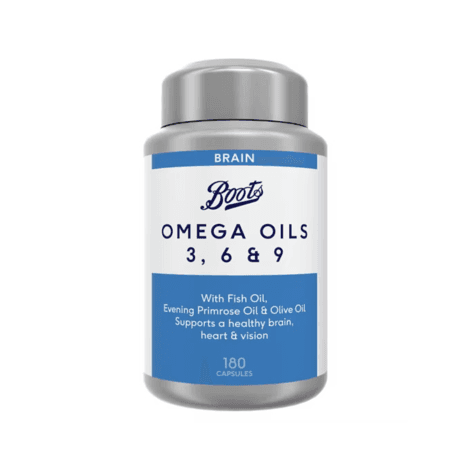 Boots Omega Oils 3 6 & 9 180 Capsules (6 month supply)