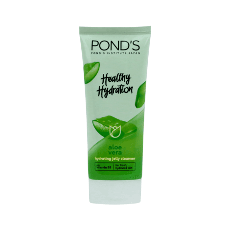 Pond's Healthy Hydration Aloe Vera Hydrating Jelly Cleanser 110g