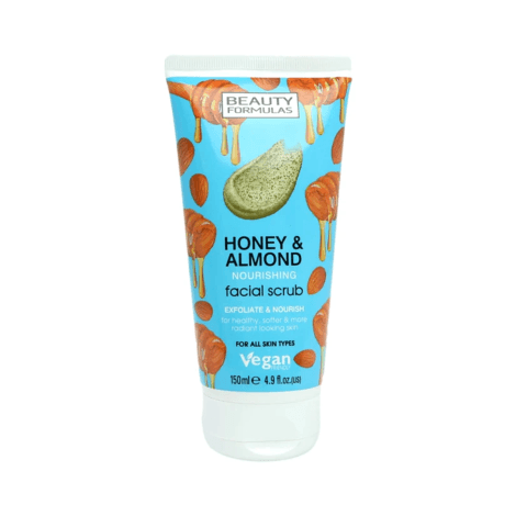 Beauty Formulas Honey & Almond Nourishing Facial Scrub 150ml