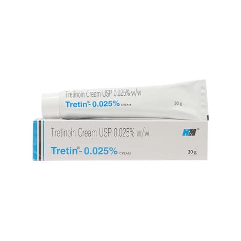 H&H Tretinoin Tretin 0.025% Cream USP 30g