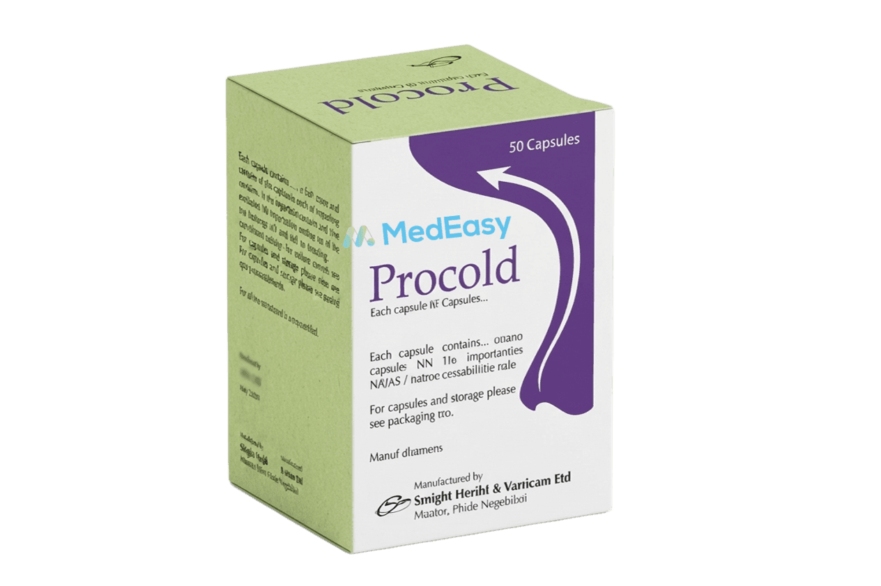 Procold 500 mg Capsule strip