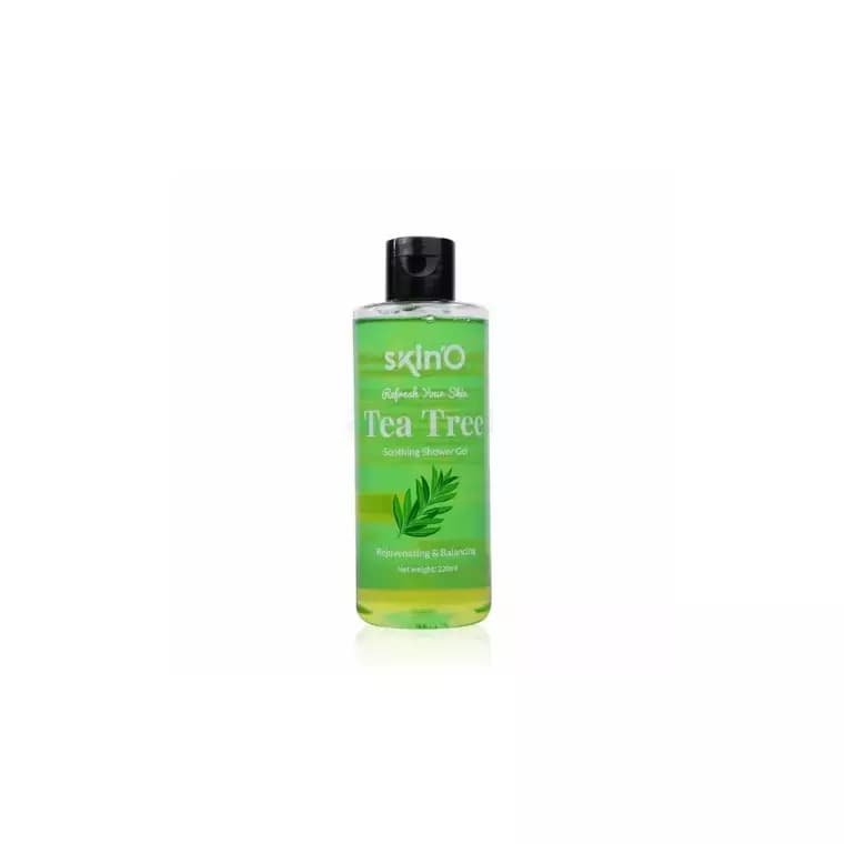 SkinO Tea Tree Soothing Shower Gel for Rejuvenating & Balancing Skin 220ml
