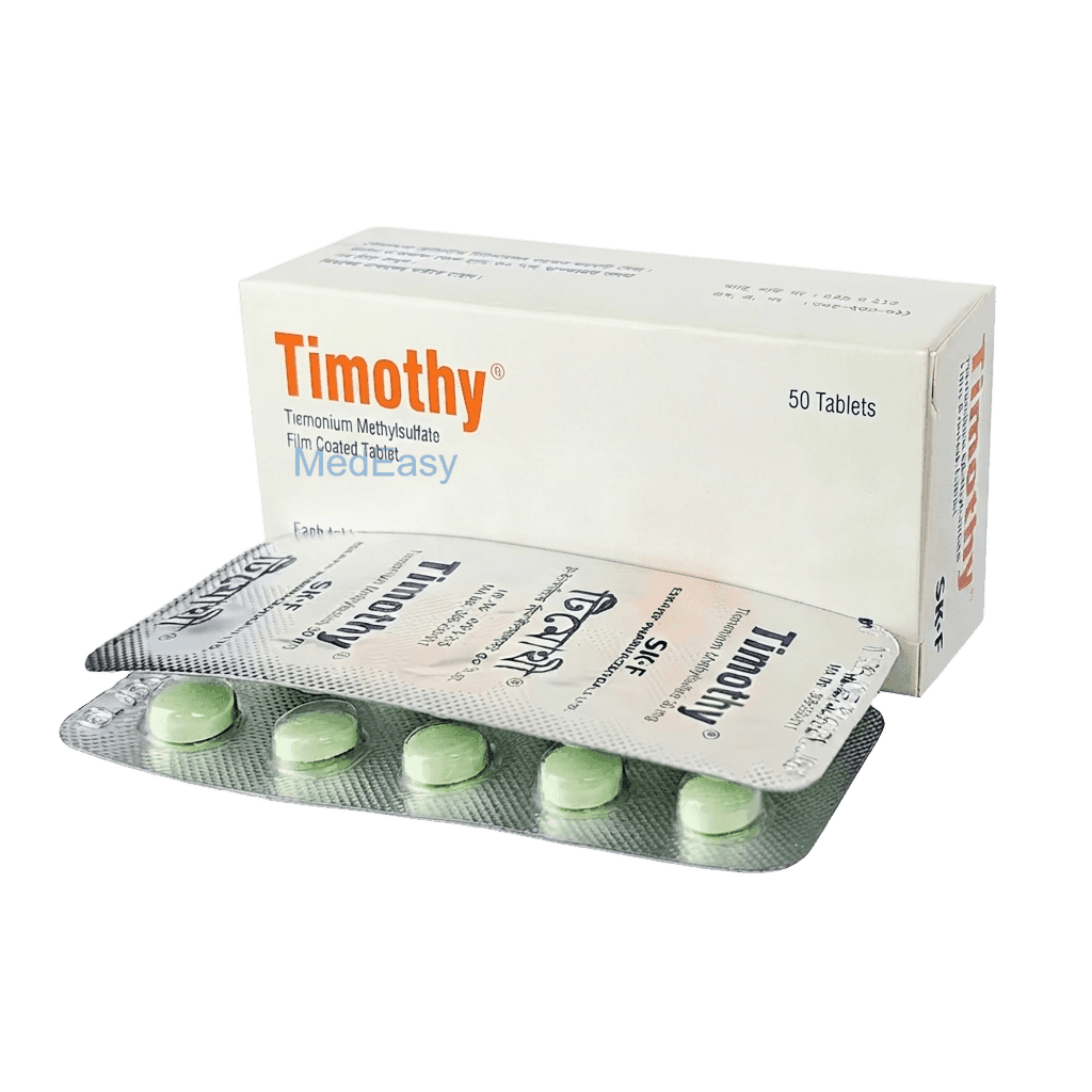 Timothy 50 mg Tablet strip