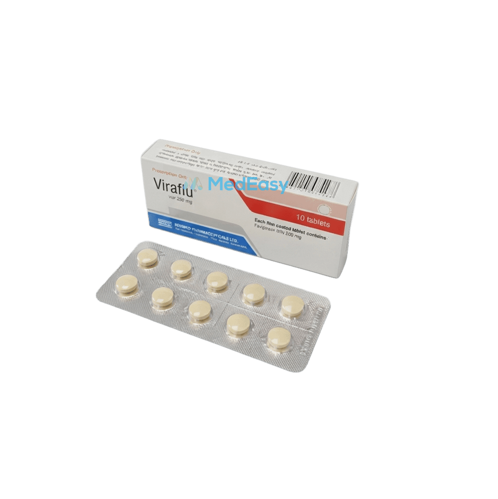 Viraflu 200 mg Tablet strip