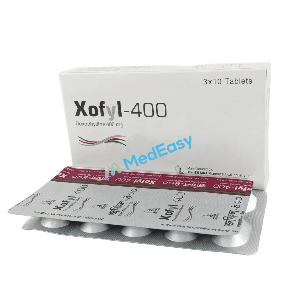 Xofyl 400 mg Tablet strip