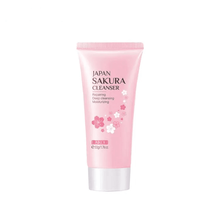 Laikou Japan Sakura Cleanser for Repairing & Moisturizing Skin 100ml