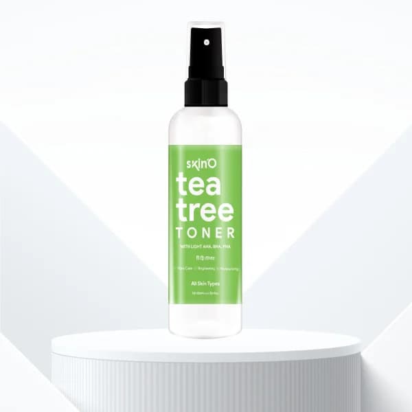 SkinO Tea Tree Toner With (Light AHA, BHA,PHA) for All Skin Types 100ml