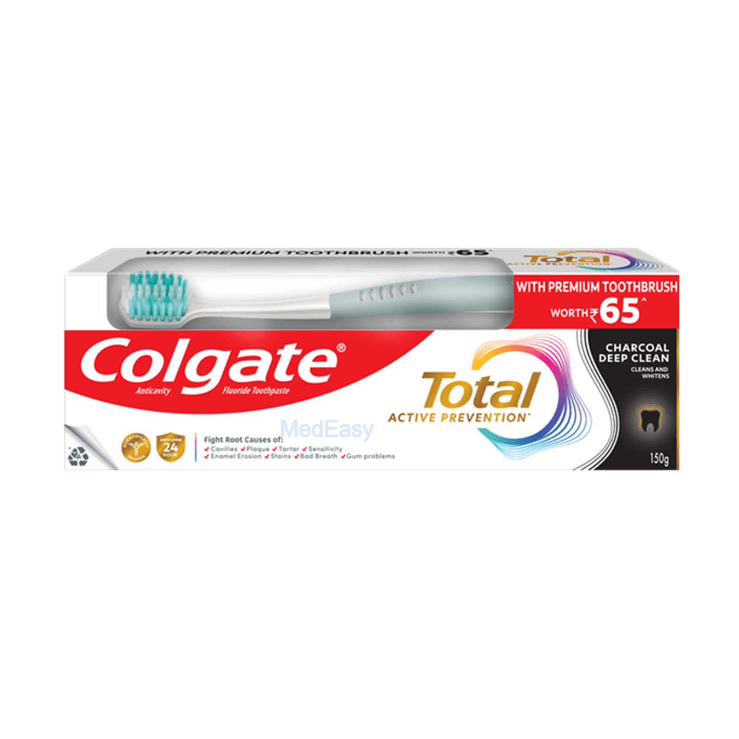 Colgate Total Charcoal Clean Toothpaste + TBR