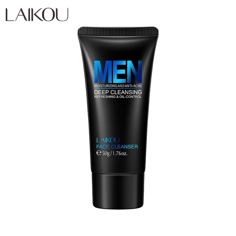 Laikou Men Deep Cleansing Refreshing & Oil Control Face Cleanser 50g
