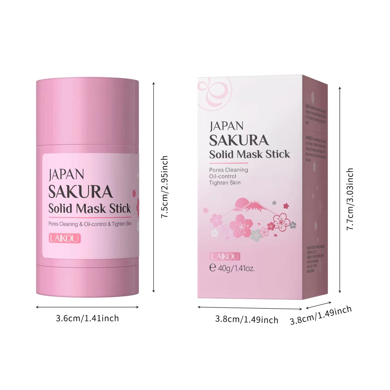 Laikou Japan Sakura Solid Mask Stick 40g
