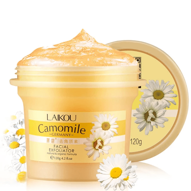 Laikou Camomile Exfoliating Body Scrub Gel with Vitamin E 120g