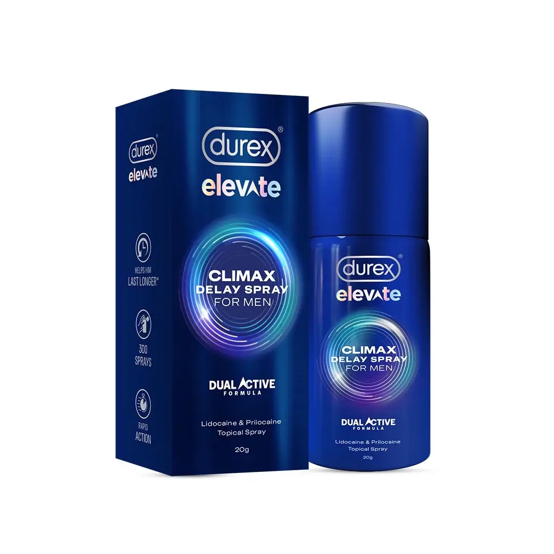 Durex Elevate Climax Delay Spray for Men 20g