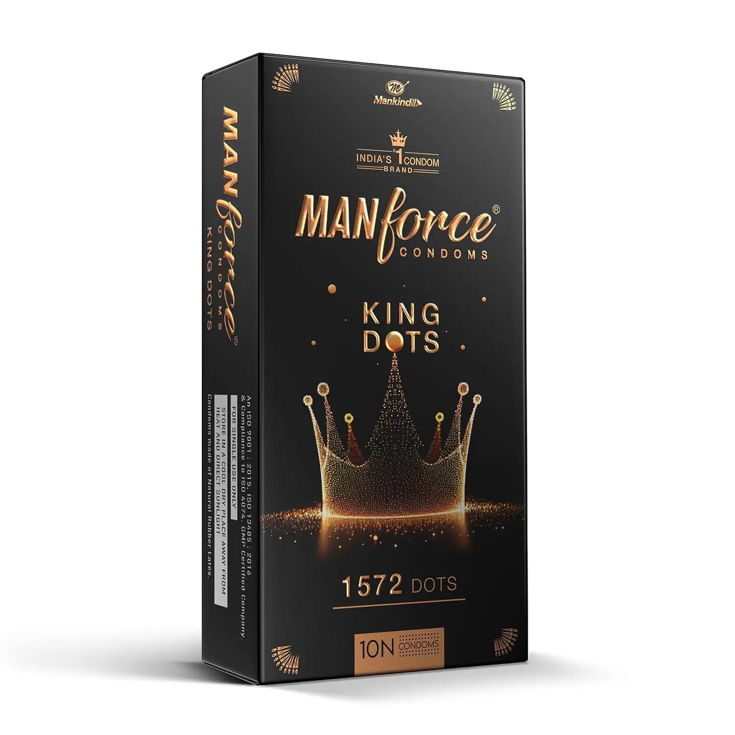Manforce King Dots 1572 Extra Dotted Condoms 10pc