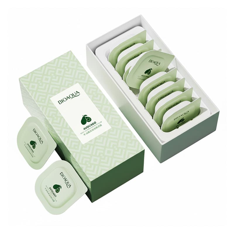 Bioaqua Avocado Mud Mask for Controlling Oily Skin 8 Pcs Set