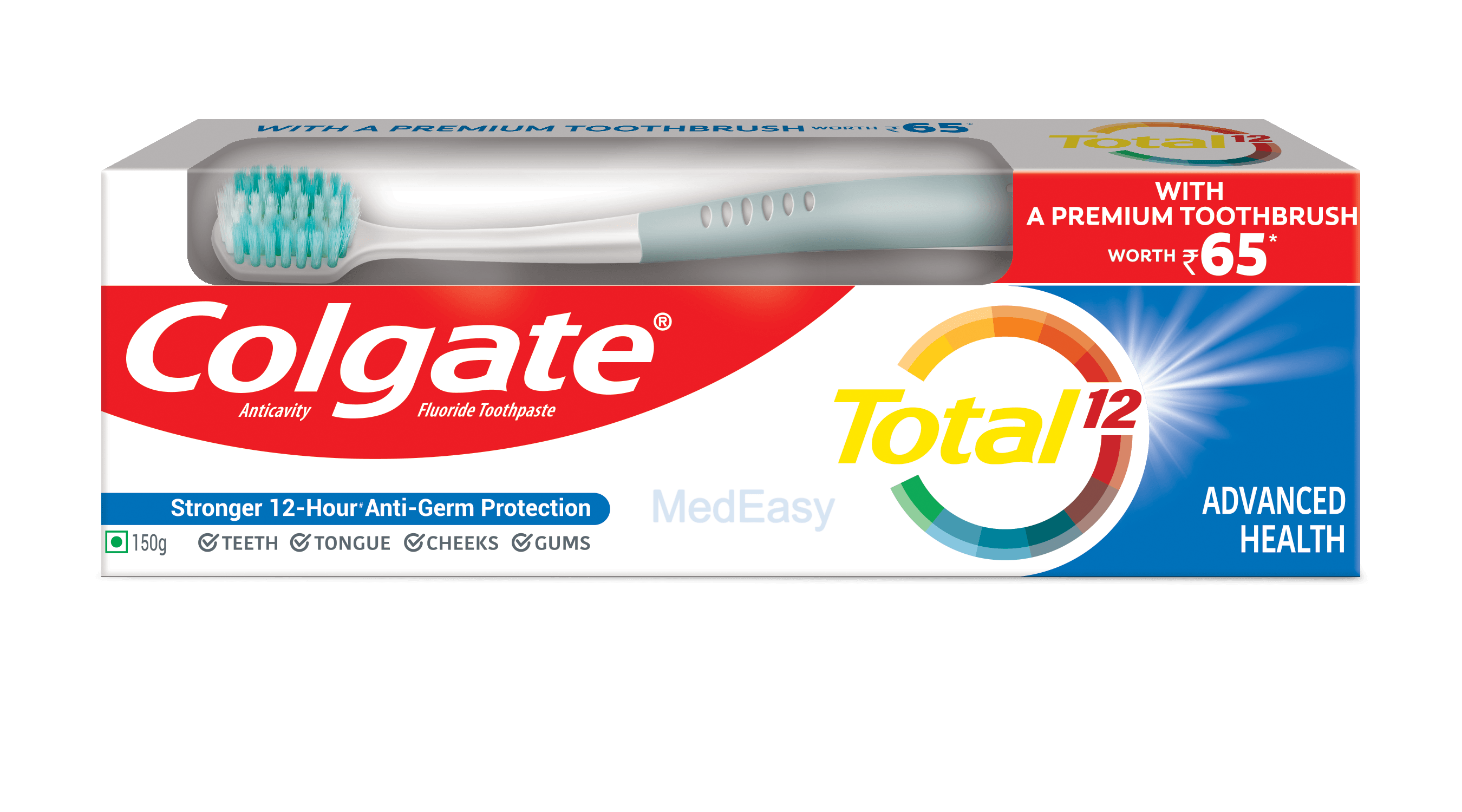 Colgate Total Advance Health Toothpaste + TBR