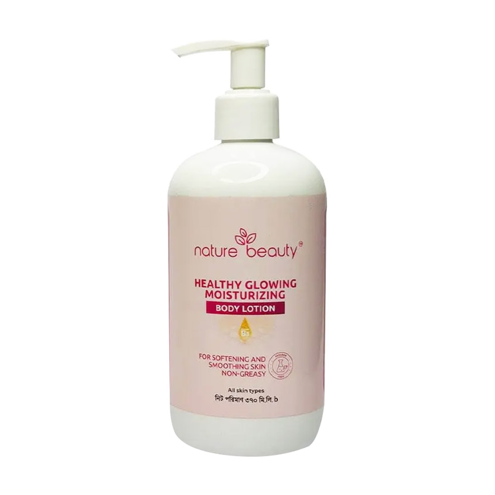 Nature Beauty Healthy Glowing Moisturizing Body Lotion for All Skin Types 370ml