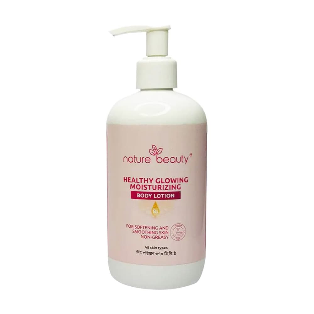 Nature Beauty Healthy Glowing Moisturizing Body Lotion for All Skin Types 370ml