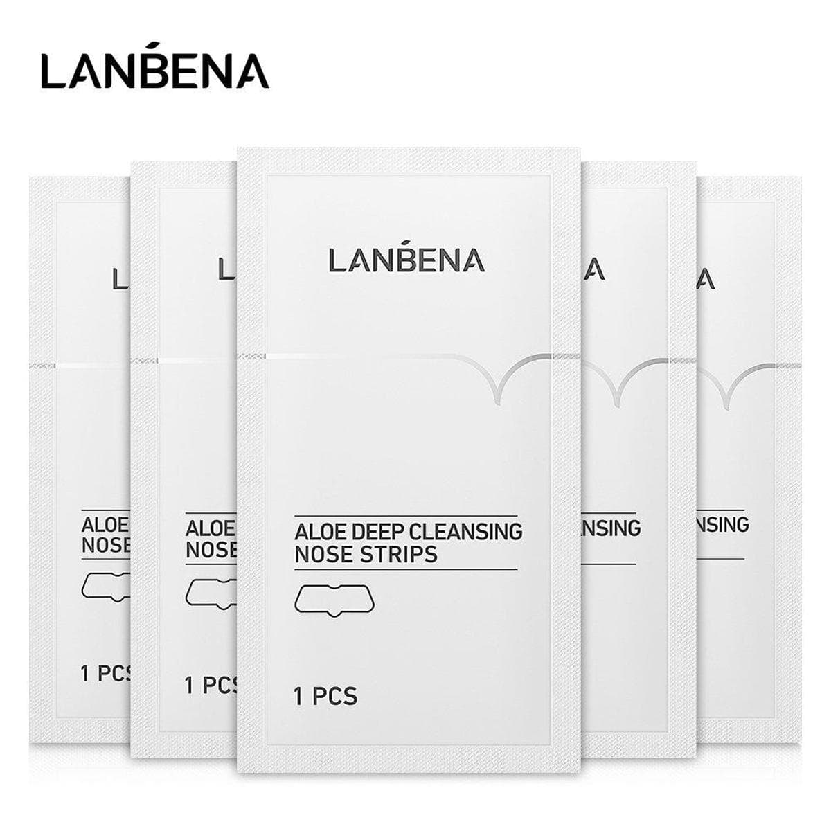 Lanbena Aloe Deep Cleansing Nose Strips 5pc