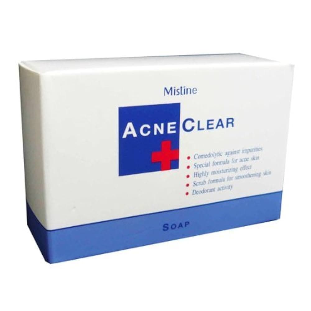 Mistine Acne Clear Soap for Face & Body 90g