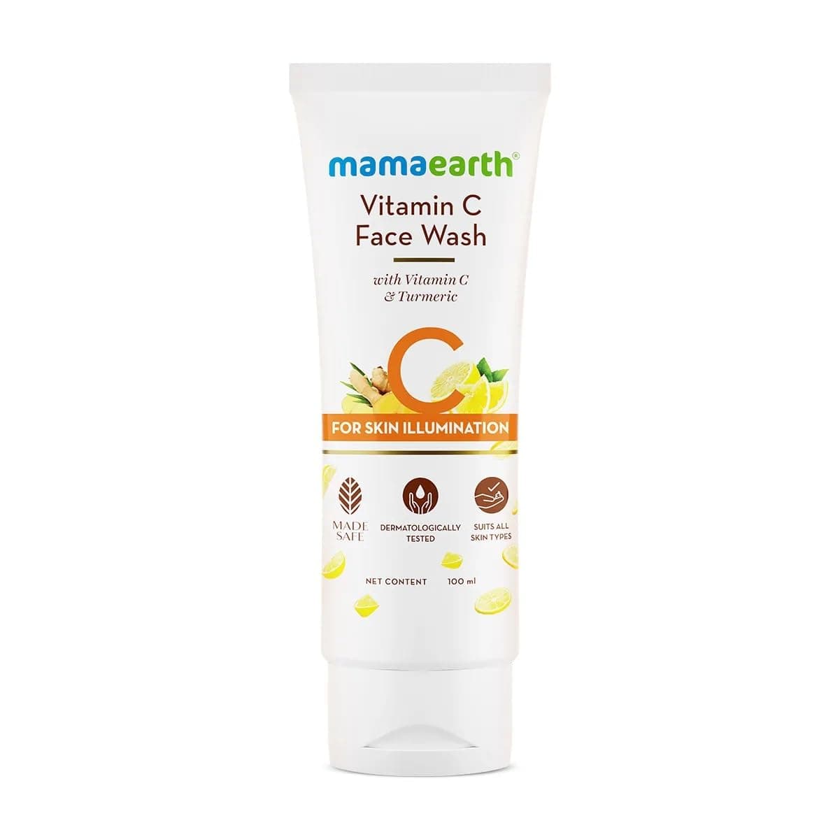 Mamaearth Vitamin C Face Wash with Turmeric 100ml