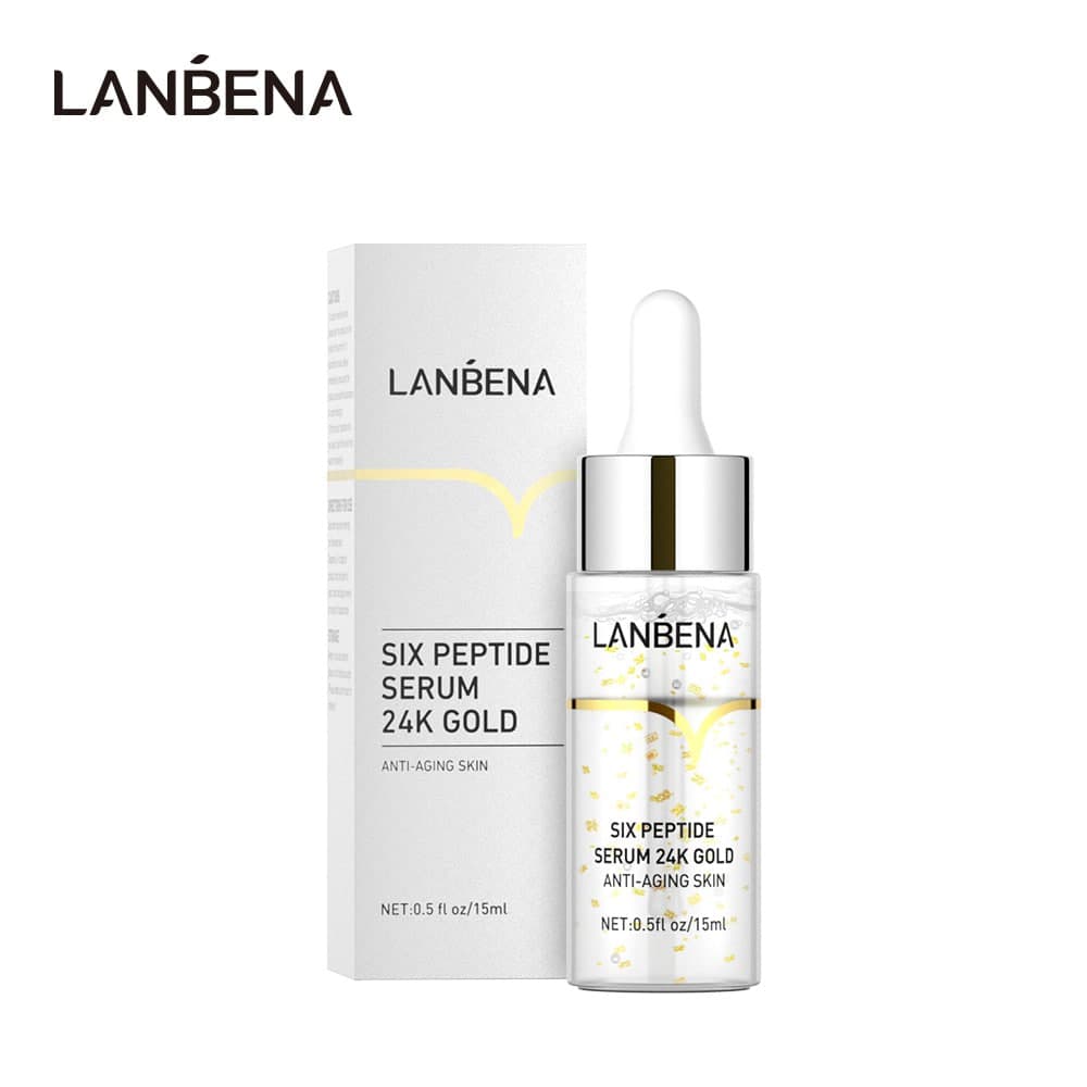 Lanbena Six Peptide Serum 24k Gold 15ml